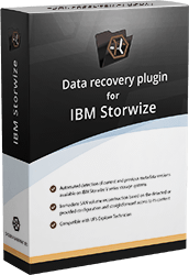 Data recovery plugin for IBM Storwize